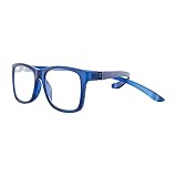Michael Pachleitner Group Praktische Neckholder Lesehilfe mit Federscharnier inklusive Etui, blau / +1 Dioptrien