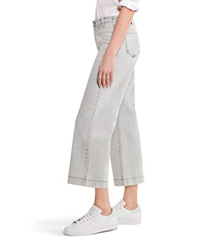 NIC+ZOE Women's Mid Rise Wide-Leg Crop Jean2