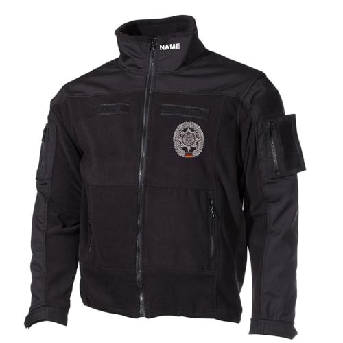 Veste polaire Feldjäger Military Police Copytec 30482 noire XXXL