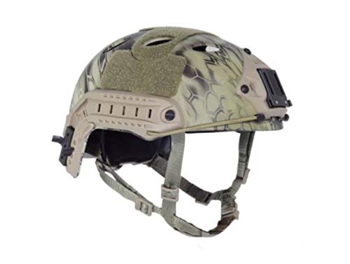DLP Lightweight Tactical Bump Helmet - ImpaX Extreme - High Cut OPS Core Military Combat Airsoft Helmet - Fast MICH ACH - Includes - Mount for Night Vision & Accessory Bundle Included (HLD)