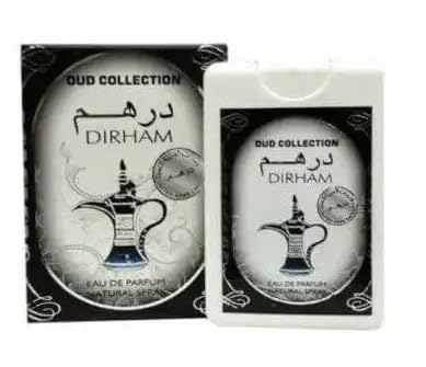 Oud Collection perfume 20ml Eau De Perfume EDP Arabian Fragrance for Men Women Unisex (Dirham Silver)