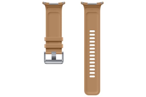 Image of Samsung Galaxy Watch Ultra2 PeakForm Band, Camel, One Click Attachment