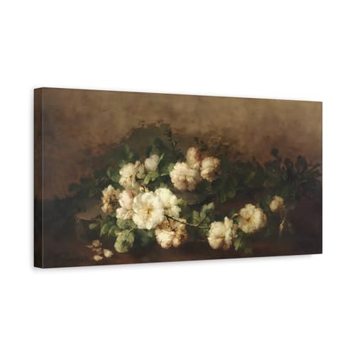 Tableau vintage guitare et roses une décoration murale poétique pleine de nostalgie