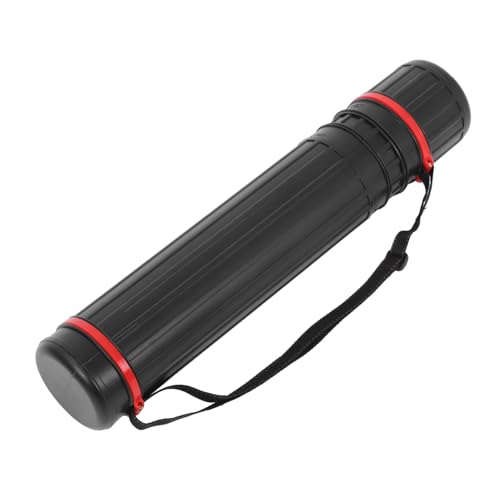 SHOWERORO Versatile Artwork Tube with Storage Caps Poster Carrier Blueprint Paper Tube Telescopic Mail-ready