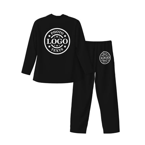 Custom Personalized Pajamas Set with Face for Women Customized Photo Sleepwear Loungwear PJ Sets2