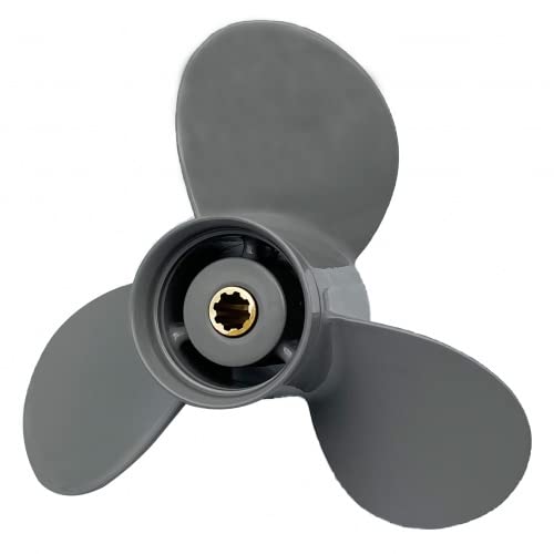 Propeller 8-20 PS, 9-1/4x11R, 3 Blade, 8 Zahn für Honda Außenbordmotoren Boot Yacht