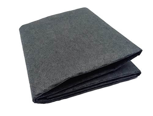Image of Felt Cloth Stiff (Hard) Size 44 inch x 36 inch, Full metre Color - Grey | Used in Art & Craft,Cutouts, Decorations, School Projects, DIY etc