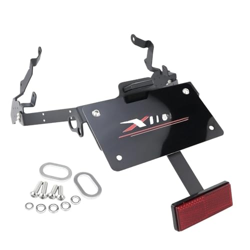 Plaque immatriculation moto support de cadre premium CBR 600RR noir