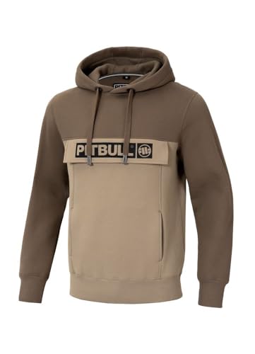 PITBULL Men's Hoodie Men's Sweatshirt with Hood Sports Two-Tone Hilltop Hoody
