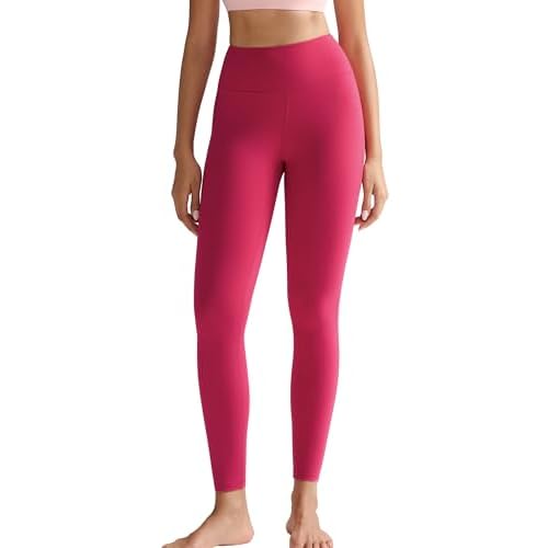 RUNNING GIRL High Waisted Leggings for Women,Tummy Control Workout Yoga Pants Compression Pants Buttery Soft Hot Pink XX-Large