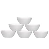 TAIUTYU透明小鉢 6個入り 日本製 納豆皿に最適 ガラス食器 麺類 業務用 深皿 (6,ビーズのボウル) [並行輸入品]