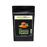 Absowell Turmeric Root Powder in Resealable Bag- High Curcumin 7-9%, Lead- Free, Non GMO, Natural, G