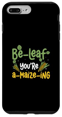 Be Leaf You're A Maize Ing Farming �_�Ɖ� �_�Ɗw�� �X�}�z�P�[�X iPhone 7 Plus/8 Plus �p