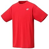 YONEX T-Shirt YM0023 Sunset Red M - Sport-Shirt für Tennis, Badminton und weitere Sportarten