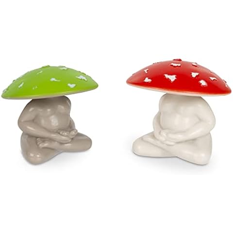 Accoutrements Meditating Mushrooms Figurines Cover