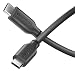 Produktbild Sonero® USB-C auf USB-C Ladekabel, Handy-Ladekabel, Schnellladekabel USB C, USB Kabel Typ C, USB 2.0, 60W PD, schwarz, 0,50m