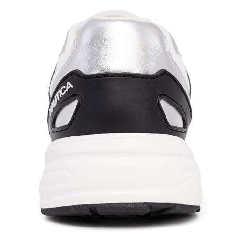 Image of Nautica Mens Running Sneakers Sport Fashion Lace-Up Athletic Soft Shoes for Gym Tennis Men - Cushioned, Breathable, Lightweight & Comfortable