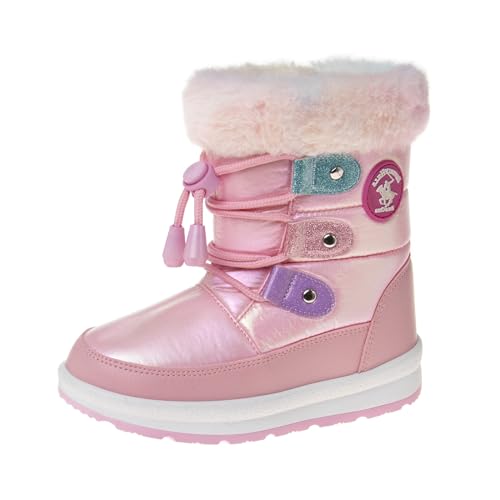 Beverly Hills Polo Club Girl's Insulated Winter Snow Boots (Toddler-Little Kid)