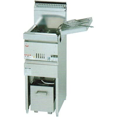 Amazon.co.jp: MGF-CM10J マルゼン ガスフライヤー 涼厨フライヤー 330