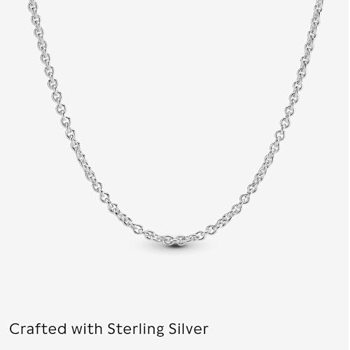 PANDORA Jewelry - Classic Cable Chain Necklace - Gift for Her - Sterling Silver - 35.4" 5