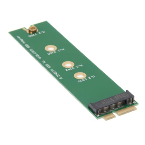 HOMSFOU Tarjeta Adaptadora Disco Duro SSD Convertidor De Tarjeta SSD Placa Base Convertidora