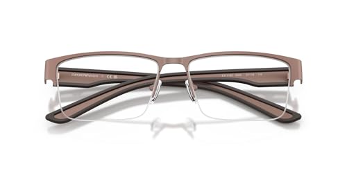 Image of Emporio Armani mens Ea1182 Rectangular Prescription Eyewear Frames