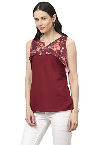 Image of Selvia Women's Floral Regular Fit Dress Shirt