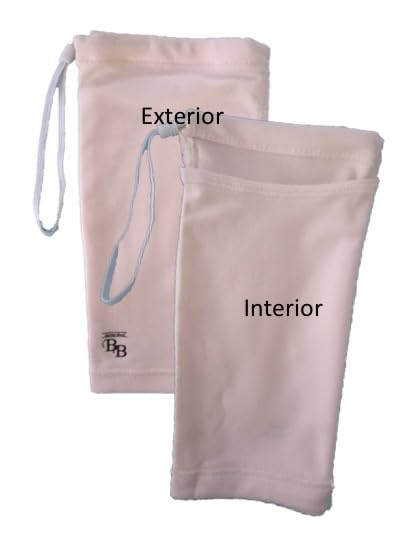 Image of PICC /IV Arm Cover /Sleeve-U- Shape Canal Skin Barrier and Adjustable Toggle for the perfect fit! (Tan, Large)