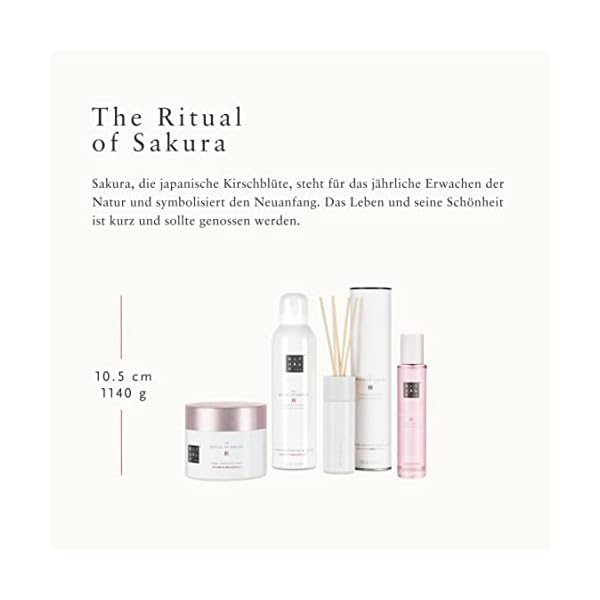 RITUALS Geschenkset für Frauen von The Ritual of Sakura, Groß – mit Reismilch und Kirschblüte – Nährt die Haut und Wirkt… – Bild 4