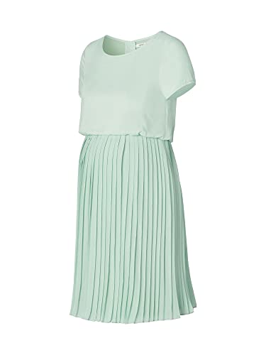 ESPRIT Damen Dress Mix Nursing Short Sleeve Kleid, Pale Mint-356, 64