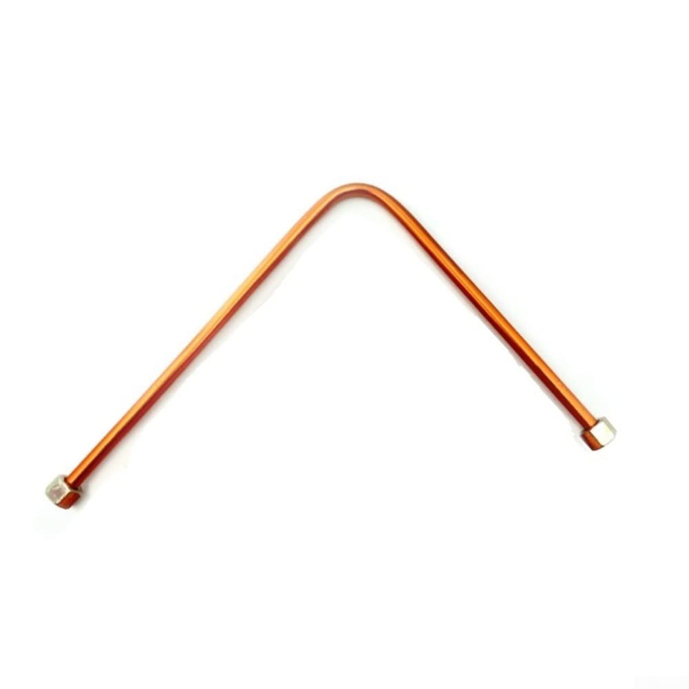 Tubo di aspirazione del compressore d'aria, tubo di scarico del compressore d'aria in alluminio, parti del tubo dell'aria, accessori della pompa del tubo dell'aria di ricambio