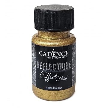 Cadence Reflectique Effect Paint Gold 50ml