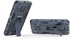 Compatible con Funda para Huawei nova 8i, Funda con Soporte Magnético para Auto y Protectora de Golpes Compatible con Funda para Honor 50 Lite 2 en 1 Protectora Azul 4