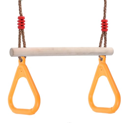 Anillas triangulares para gimnasia ibasenice 2 piezas naranja miniatura 4