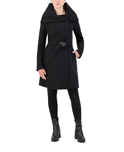 Cole Haan Women's Asymmetric Belted Coat