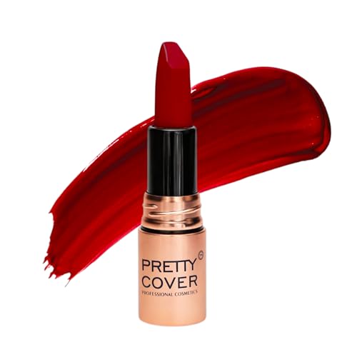 Image of Lightweight Liquid Lipstick - Highly Pigmented, Non-Drying Formula for Bold & Beautiful Lips 3.8g (BRIDAL RED)
