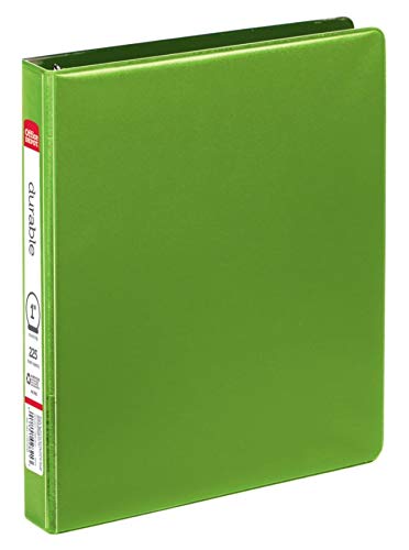 Office Depot Nonstick Round-Ring Binder, 1in. Rings, 100% Recycled, Dark Green, OD03320