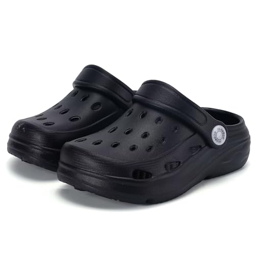 kids girls boys clogs garden shoes slip on water shoes toddler slides sandals beach slipper children