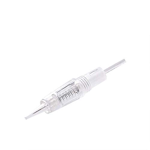 Permanent Makeup Needles Eyebrow Needles Makeup Tattoo Needles 5R/5P Permanent Makeup Pen Needle Cartridge for Eyeliner 10 Pcs/Set(EN51-5R)