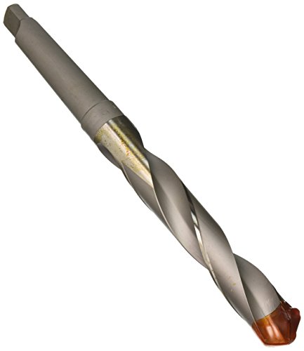 Drill America 1/2" Carbide Tipped 2MT Taper Shank Drill Bit, DWDTS Series #1