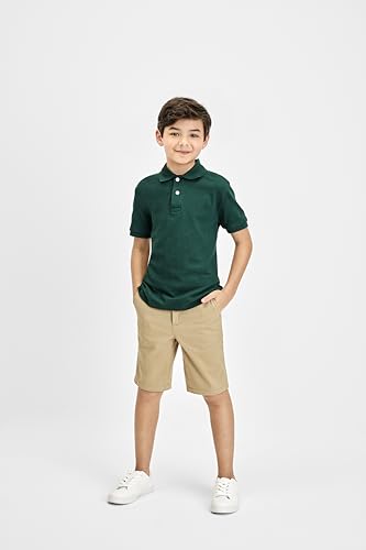 Image of The Children's Place Boys' Uniform Short Sleeve Pique Polo