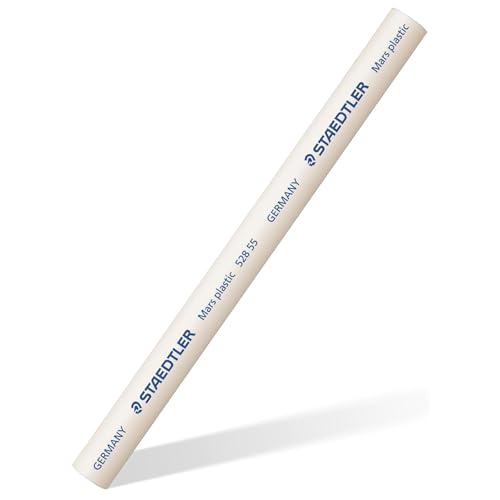 Image of STAEDTLER Mars Plastic Eraser Refills - Latex-Free Erasers, Replacements for Refillable Holder, Home, School & Office, White, 2-Pack
