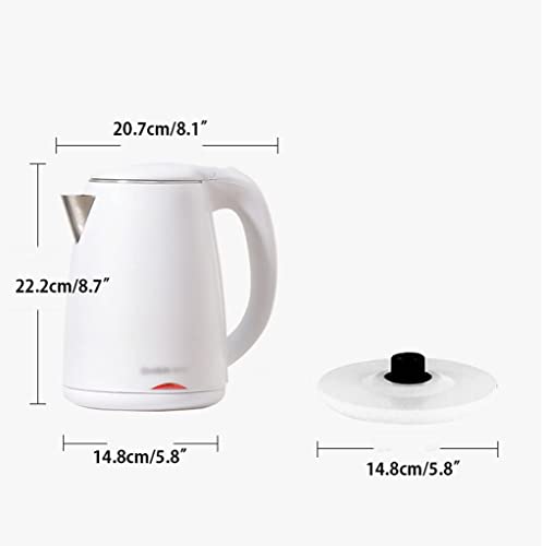 Hervidor eléctrico portátil de acero inoxidable 1.2 L miniatura 2