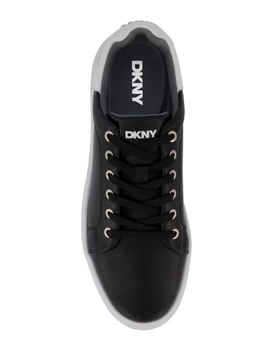 DKNY Men's Eva Sole Round Toe Shape Lace-up Sneakers4
