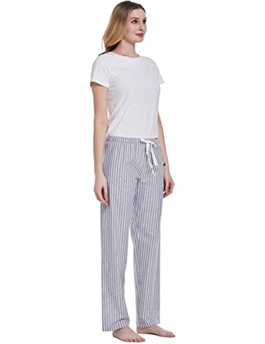 Image of CYZ Women's 100% Cotton Poplin Pajama Pants