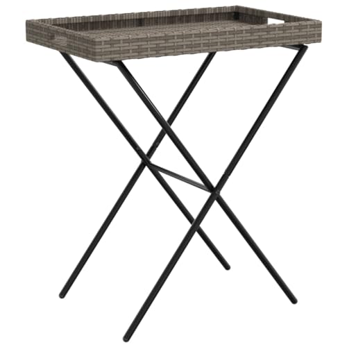vidaXL Tabletttisch, Beistelltisch Klappbar UV-beständig,...