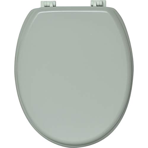 EVIDECO Sanitop-Wingenroth 4101146 Abattant de WC ovale en bois massif Vert amande 44,5 cm
