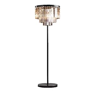 Flashing Lampada Da Terra Standard Da Pavimento In Tubo Di Vetro Europa Lampada Da Terra In Cristallo Da Pranzo Camera Da Letto Americana Foyer Moderna Lampada Da Terra In Cristallo