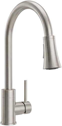 PROFLO PFXC7017 Orvis 1.5 GPM Single Hole Pull Down Kitchen Faucet - Brushed Nickel