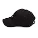 Smiling Baseball Cap Adorable Sun Caps Fishing Hat for Men Women Unisex-Teens Black